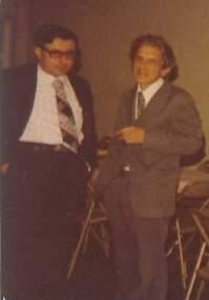 Roberto Murillo y Constantino Láscaris